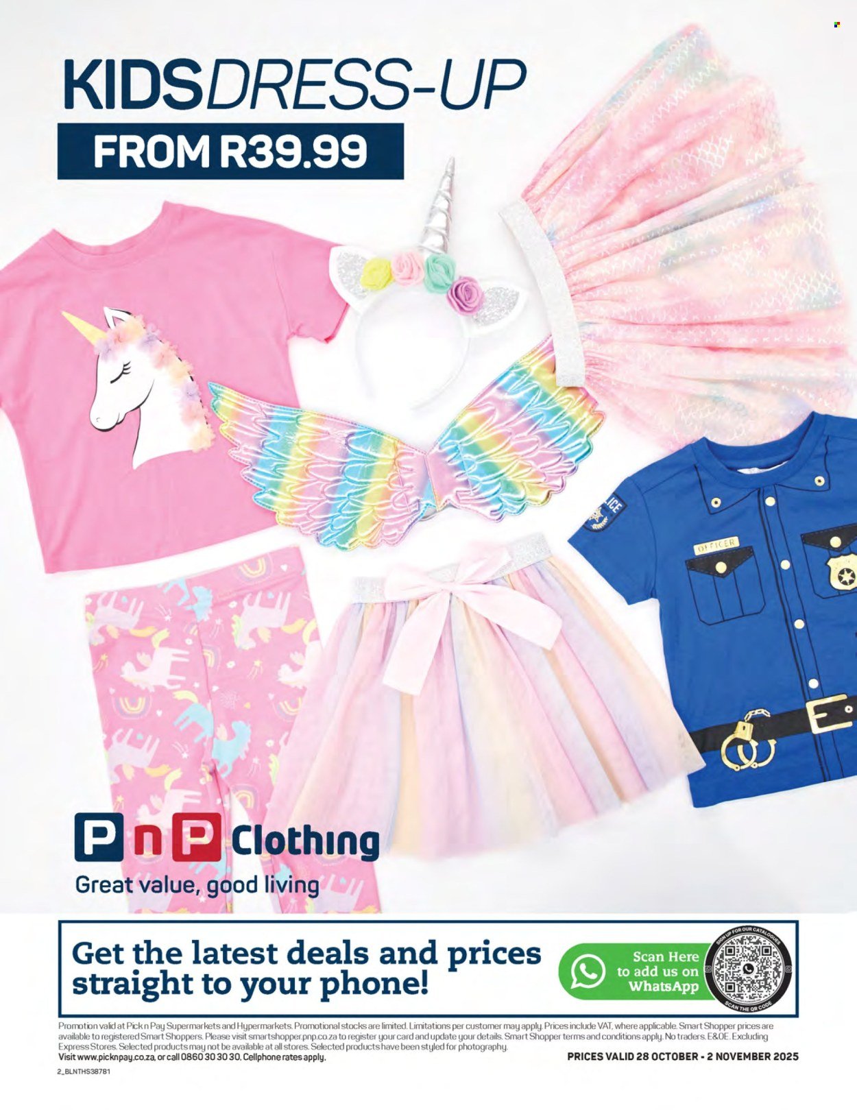 PICK N PAY specials - Halloween Specials (2025-10-28 - 2025-11-02) | 2