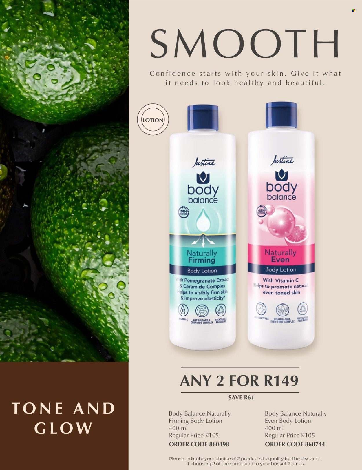 JUSTINE specials - SPRING DEALS