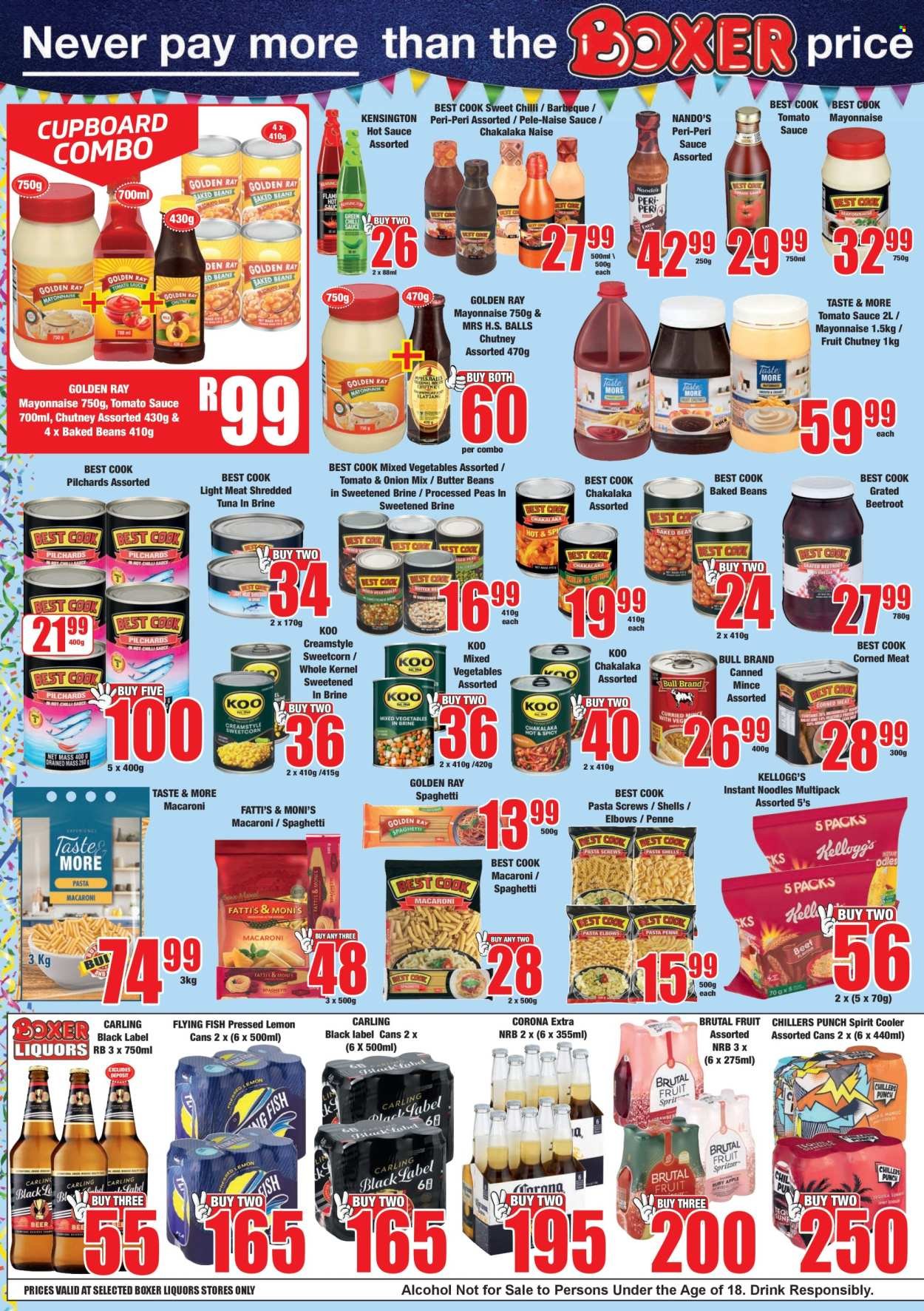 BOXER specials - GP August ME