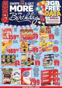 BOXER specials - GP August ME