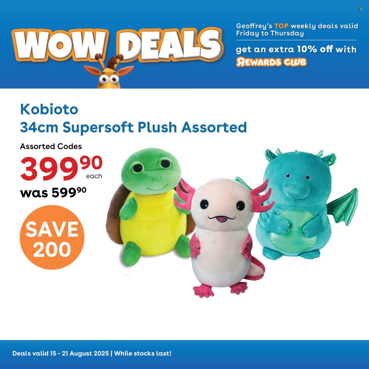 TOYS R US specials - From Friday 15 Aug 2025 (2025-08-15 - 2025-08-21) | 5