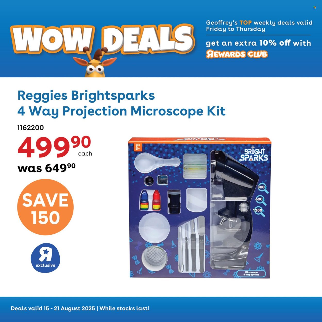 TOYS R US specials - From Friday 15 Aug 2025 (2025-08-15 - 2025-08-21) | 6