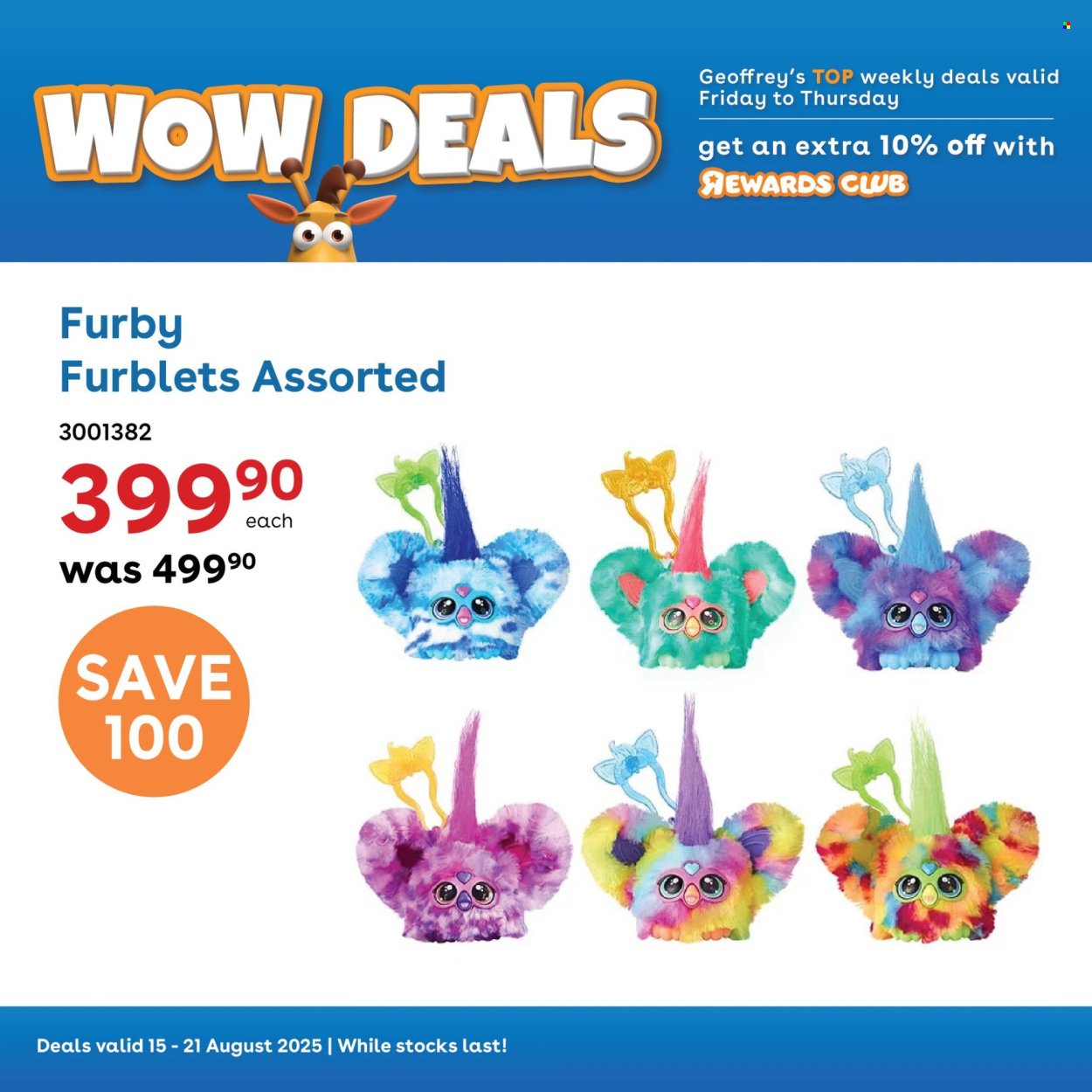 TOYS R US specials - From Friday 15 Aug 2025 (2025-08-15 - 2025-08-21) | 8