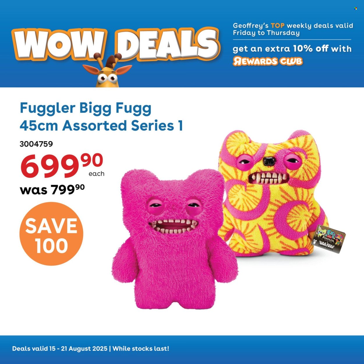 TOYS R US specials - From Friday 15 Aug 2025 (2025-08-15 - 2025-08-21) | 9