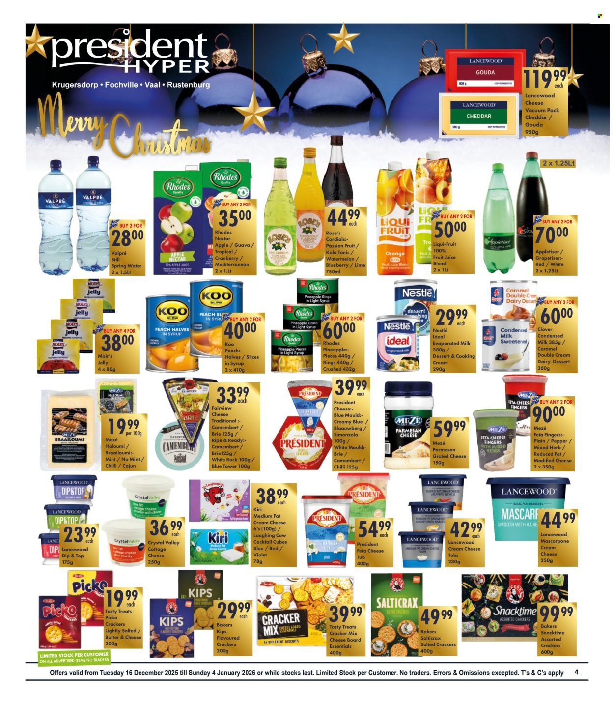 PRESIDENT HYPER specials - Christmas Sale (2025-12-16 - 2026-01-04) | 4