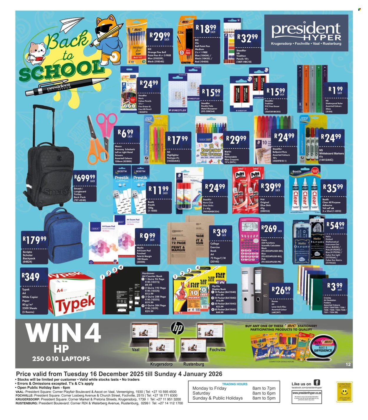 PRESIDENT HYPER specials - Christmas Sale (2025-12-16 - 2026-01-04) | 10