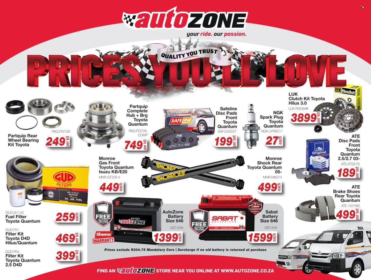AUTOZONE specials - Prices you’ll love (2025-08-07) | 1