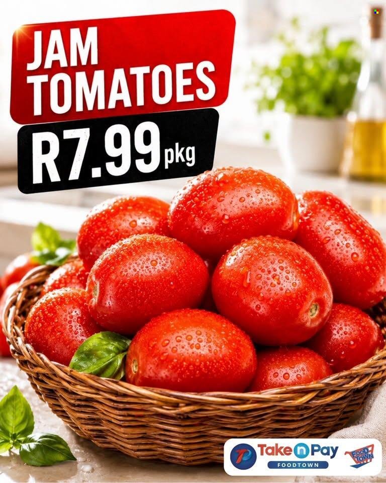 TAKE N PAY specials - From Tuesday 8 Sept 2026