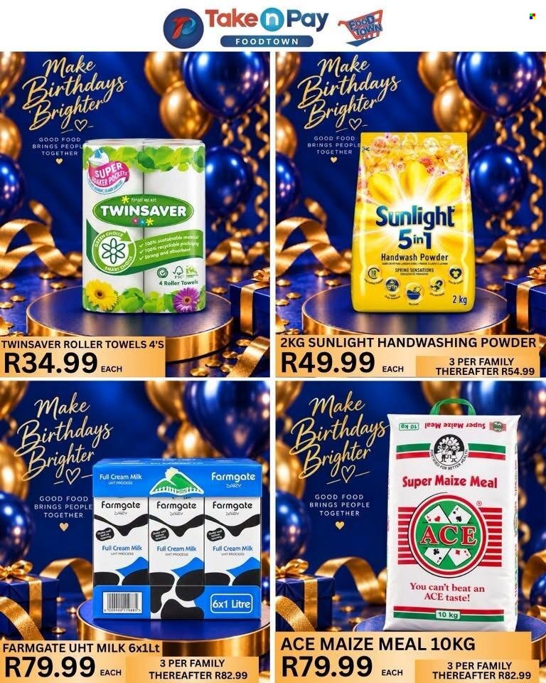 TAKE N PAY specials - From Tuesday 8 Sept 2026