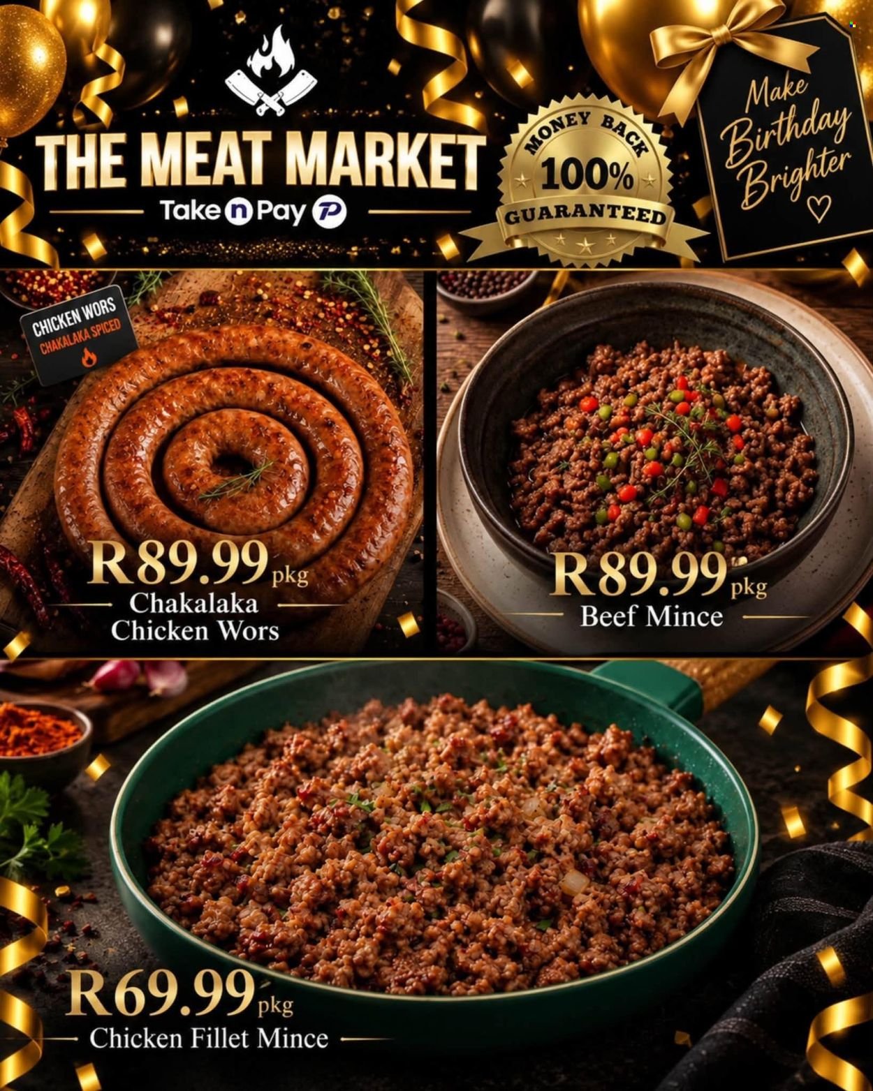 TAKE N PAY specials - From Tuesday 8 Sept 2026