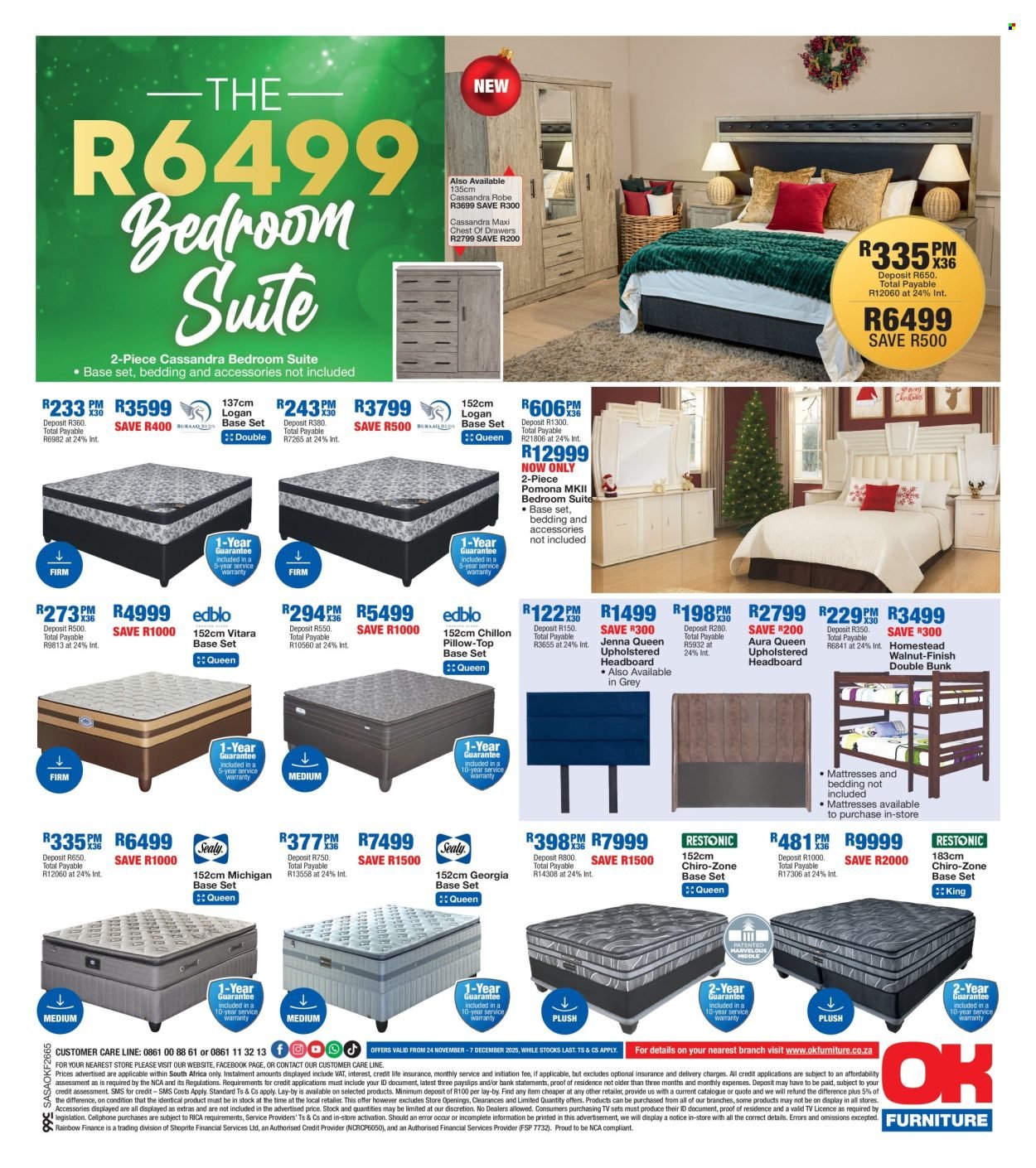 OK FURNITURE specials - From Monday 24 Nov 2025 (2025-11-24 - 2025-12-07) | 8