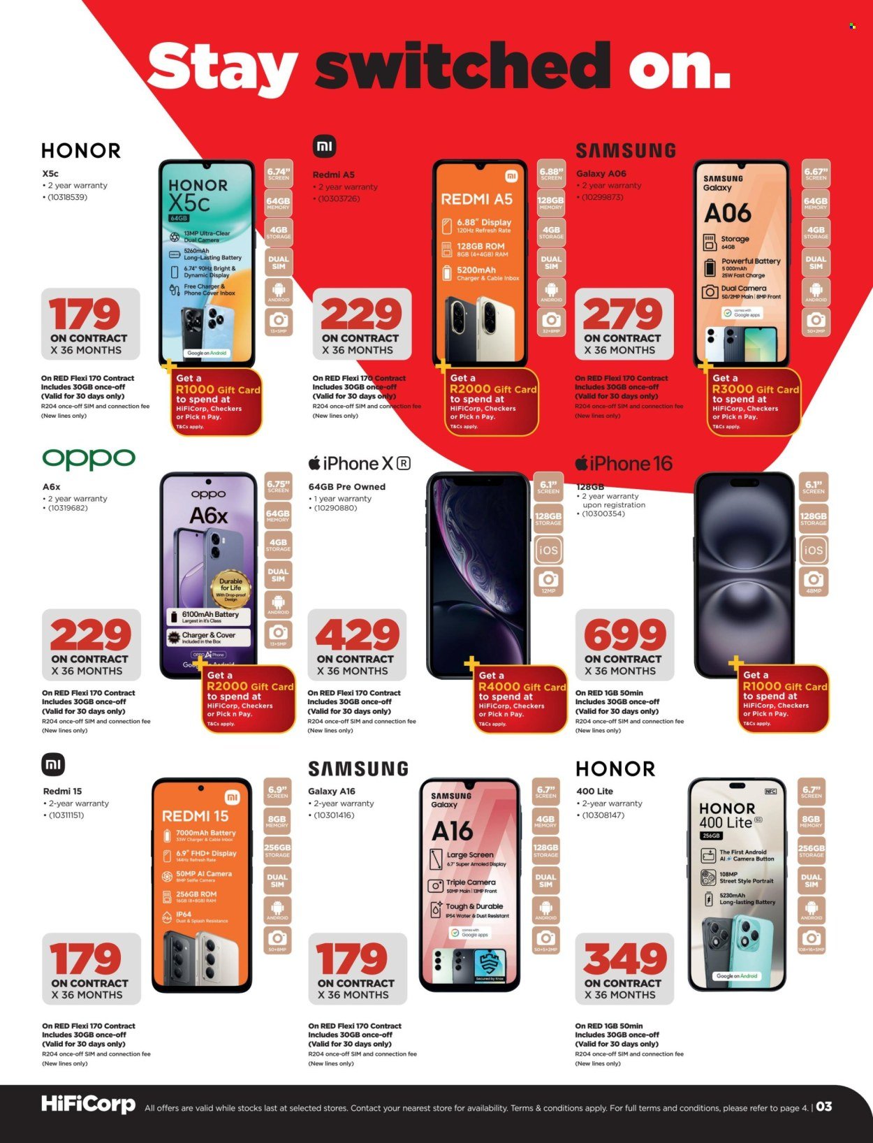 HIFI CORP specials - From Tuesday 7 Jul 2026
