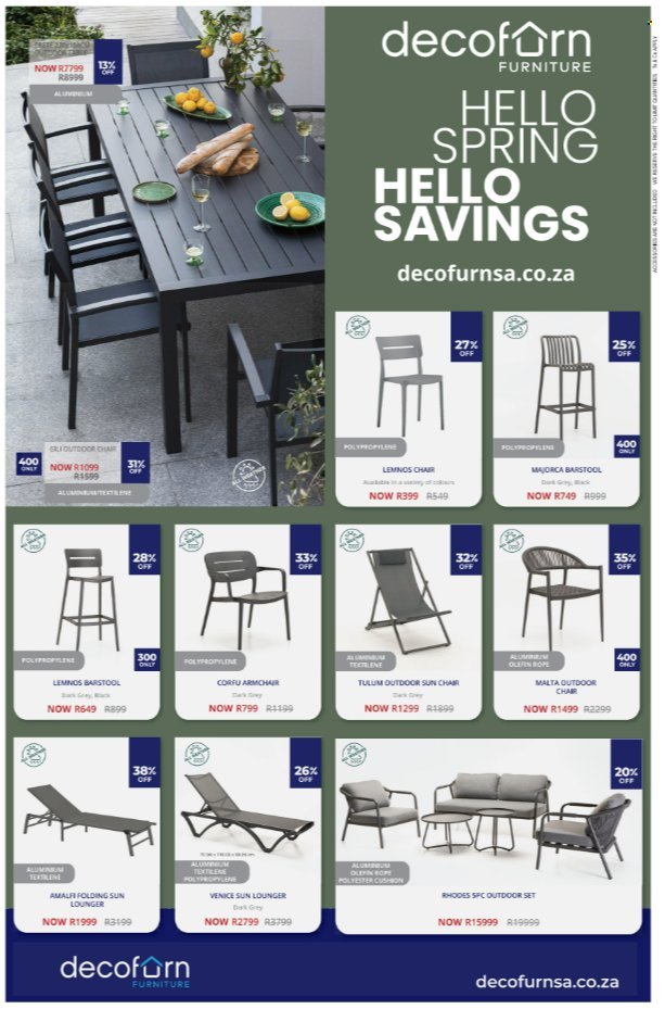 DECOFURN FURNITURE specials - September 2025 (2025-09-16) | 1