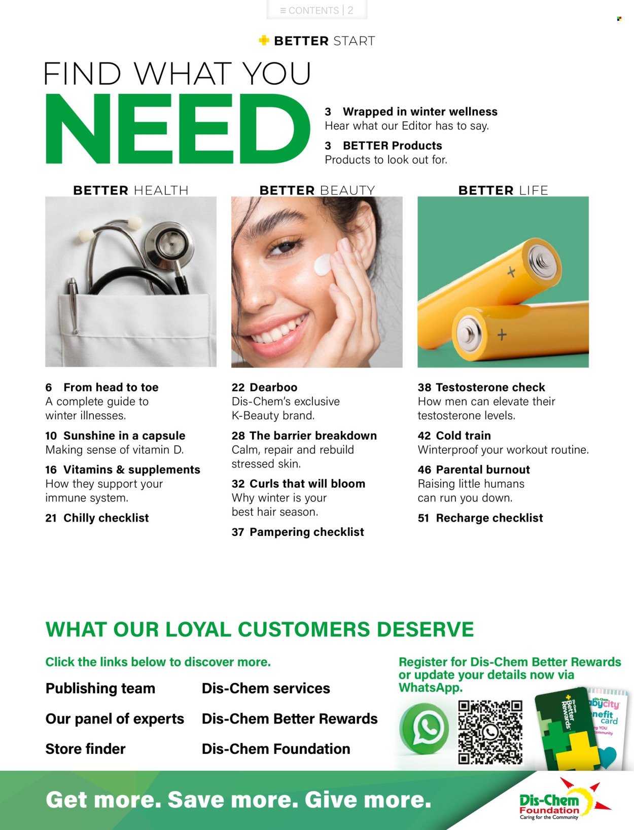 DIS-CHEM specials - Better Magazine