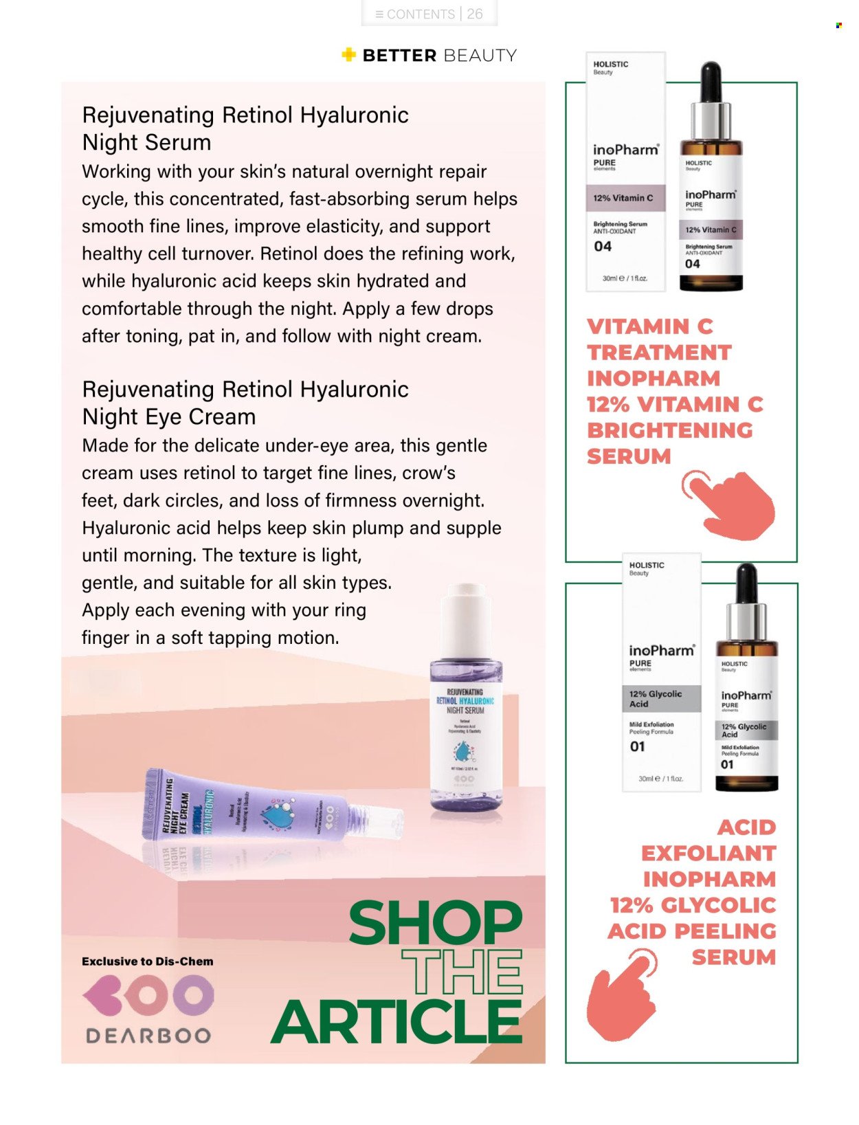 DIS-CHEM specials - Better Magazine