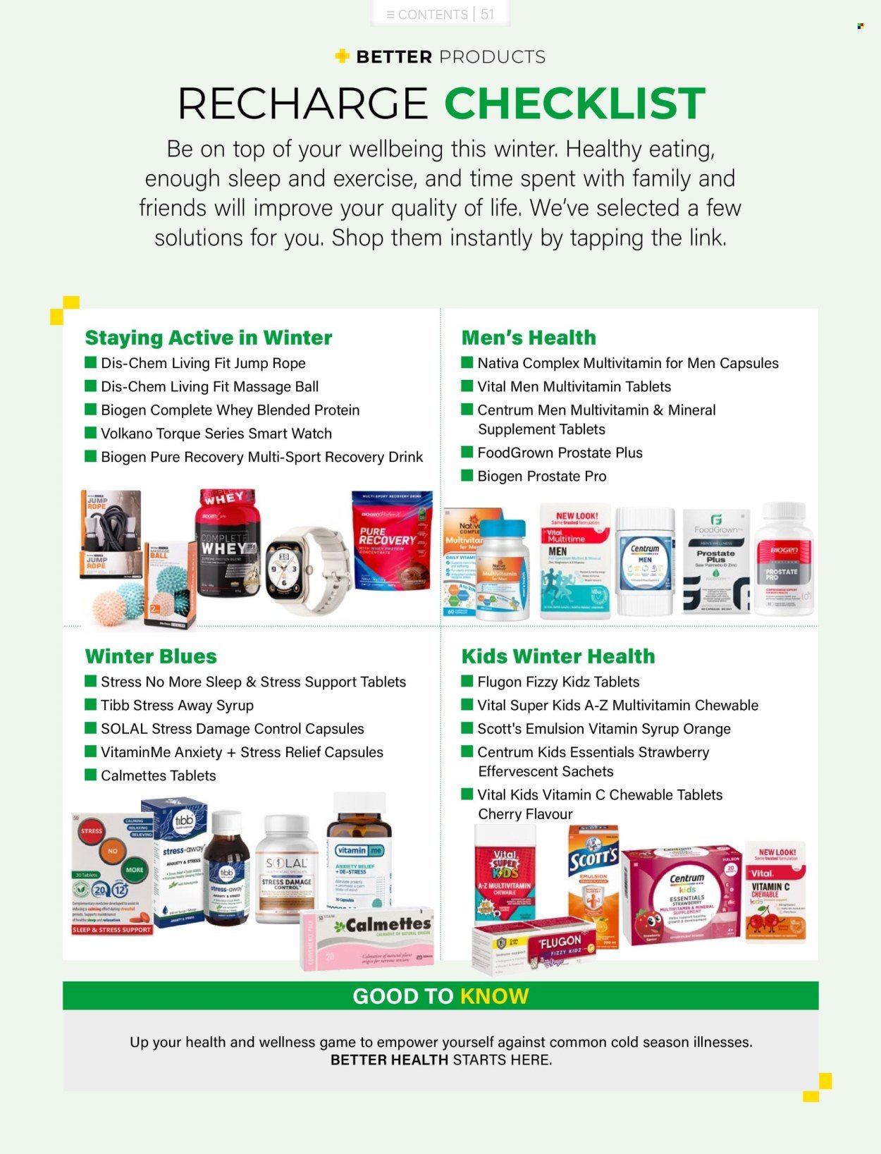 DIS-CHEM specials - Better Magazine