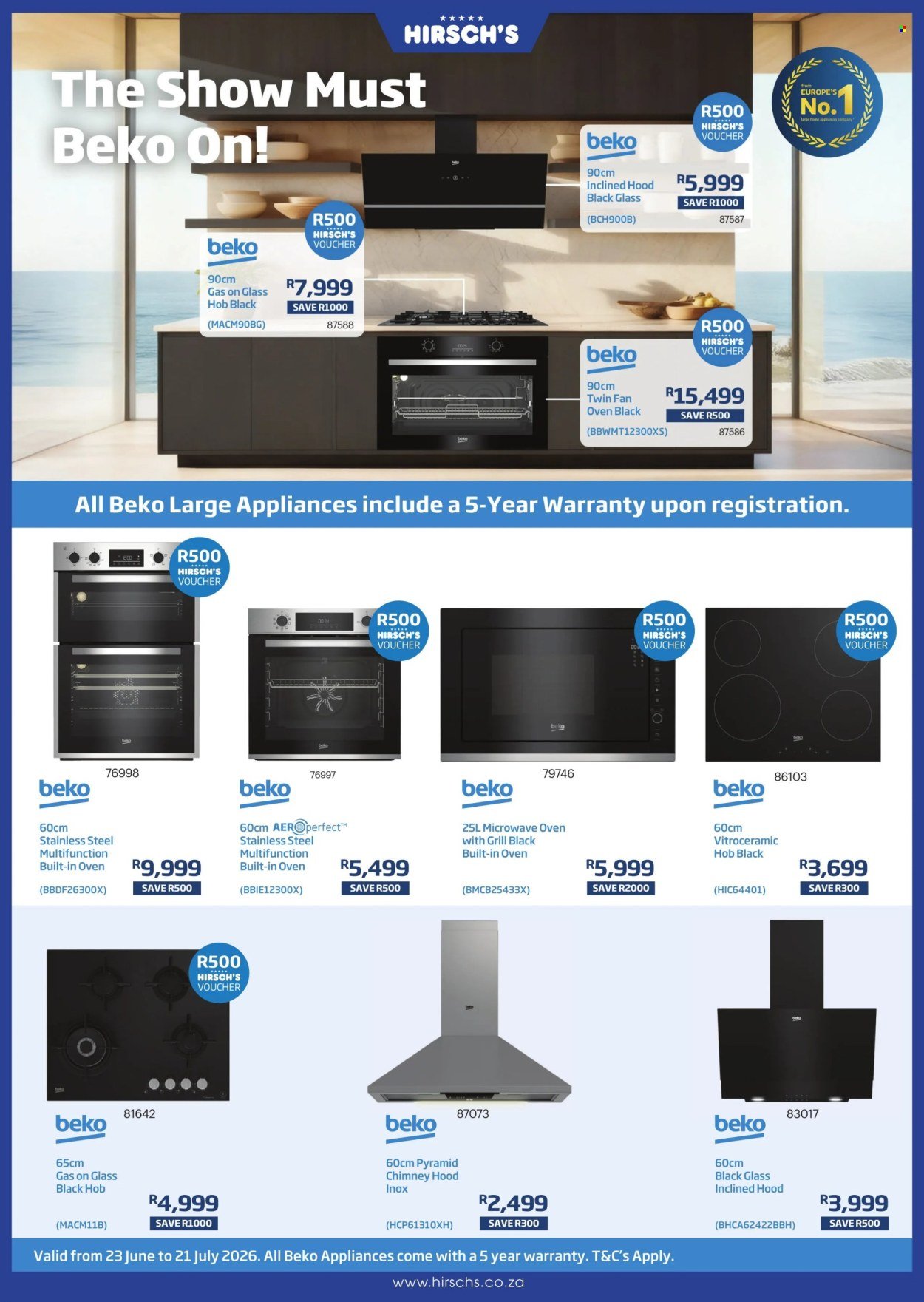 HIRSCH'S specials - From Tuesday 23 Jun 2026