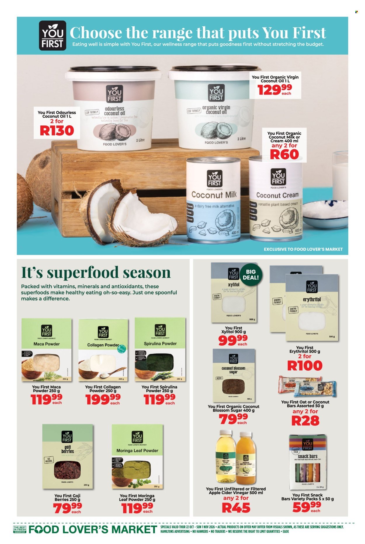 FOOD LOVER'S MARKET specials - From Thursday 22 Oct 2026