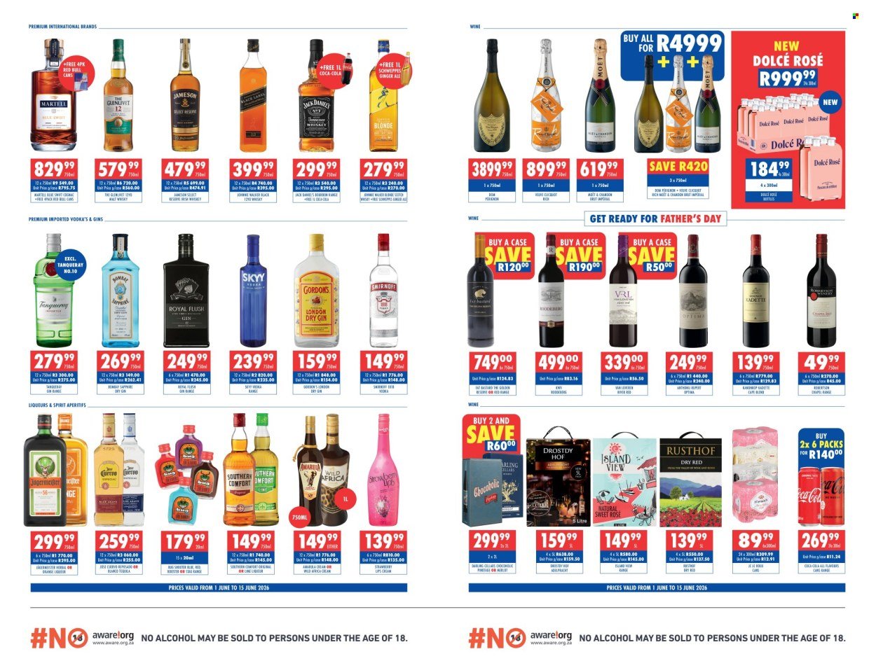 ULTRA LIQUORS specials - From Monday 1 Jun 2026