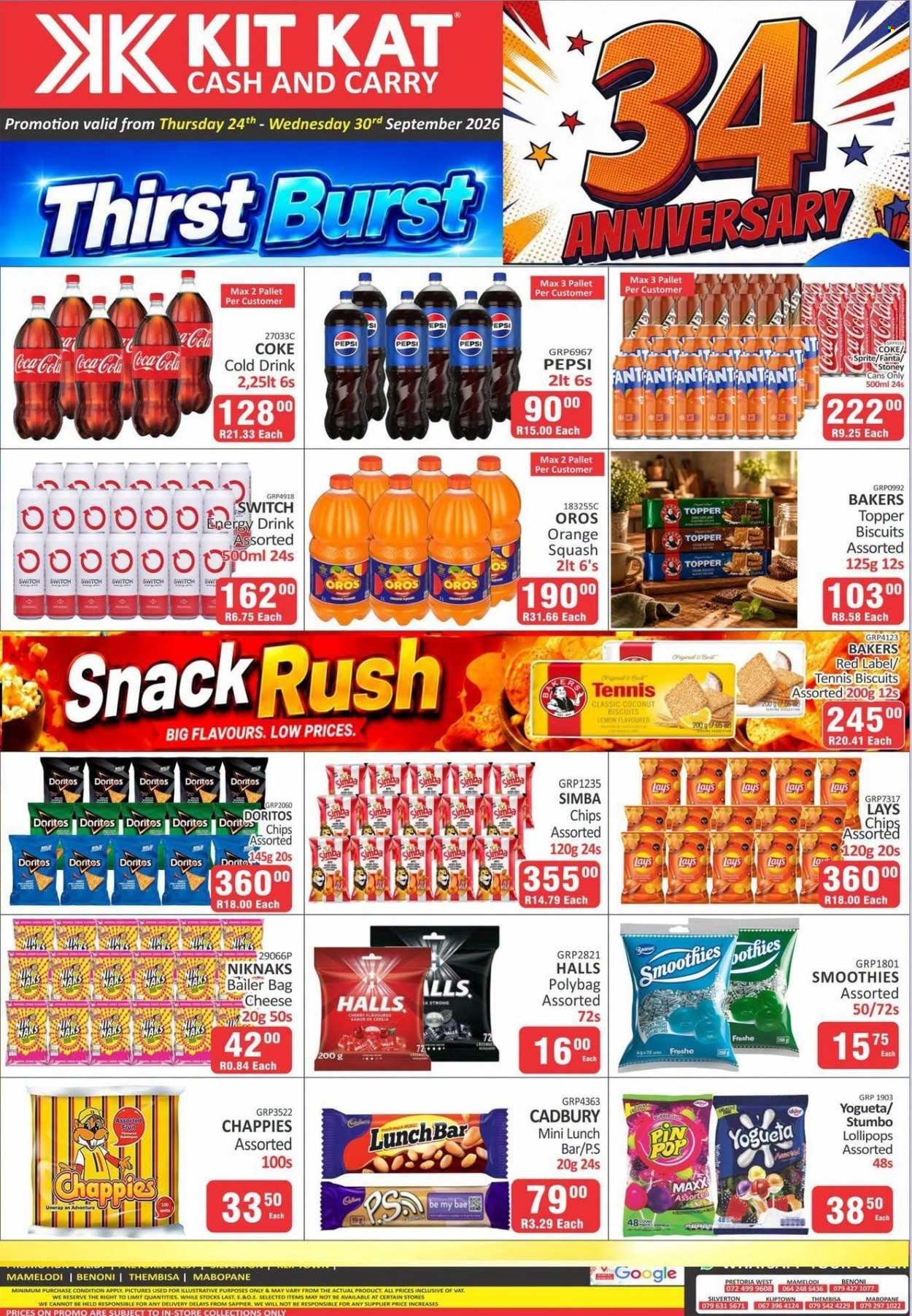KIT KAT CASH & CARRY specials - Weekly Specials