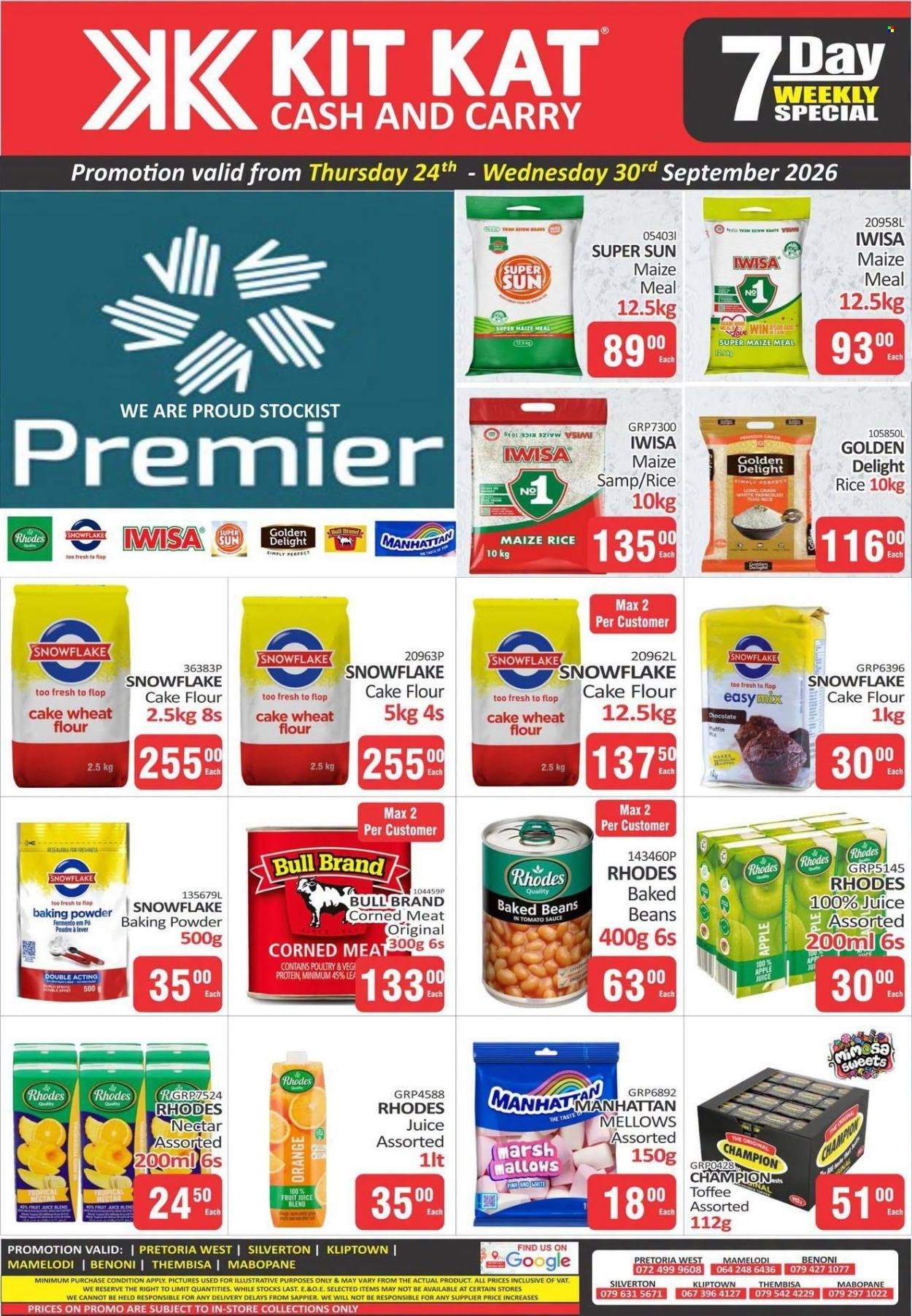 KIT KAT CASH & CARRY specials - Weekly Specials