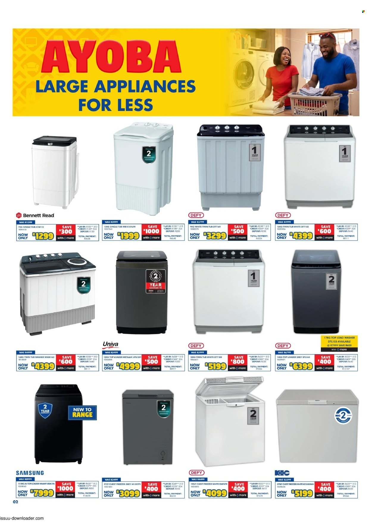 RUSSELLS specials - From Thursday 17 Sept 2026