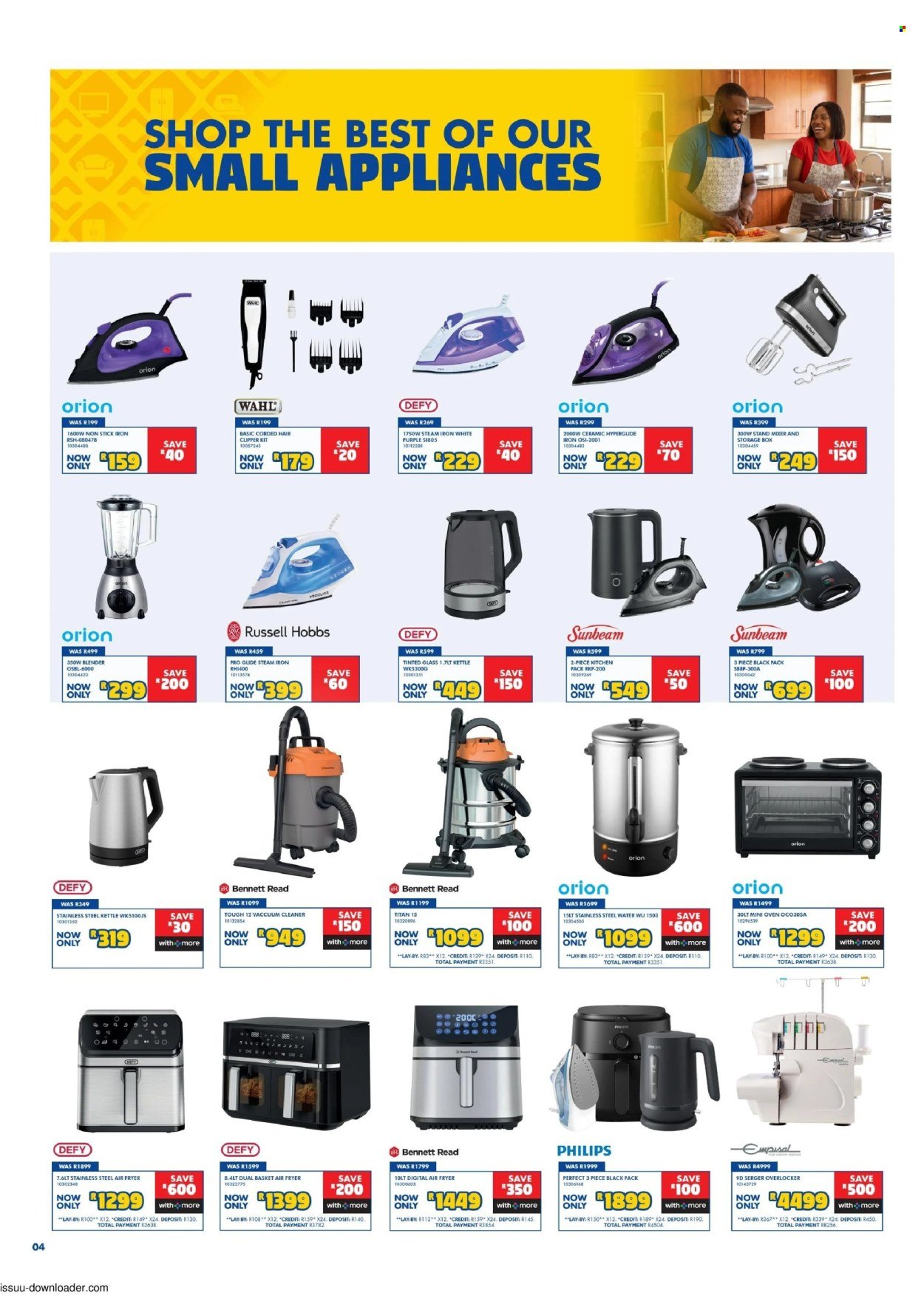 RUSSELLS specials - From Thursday 17 Sept 2026