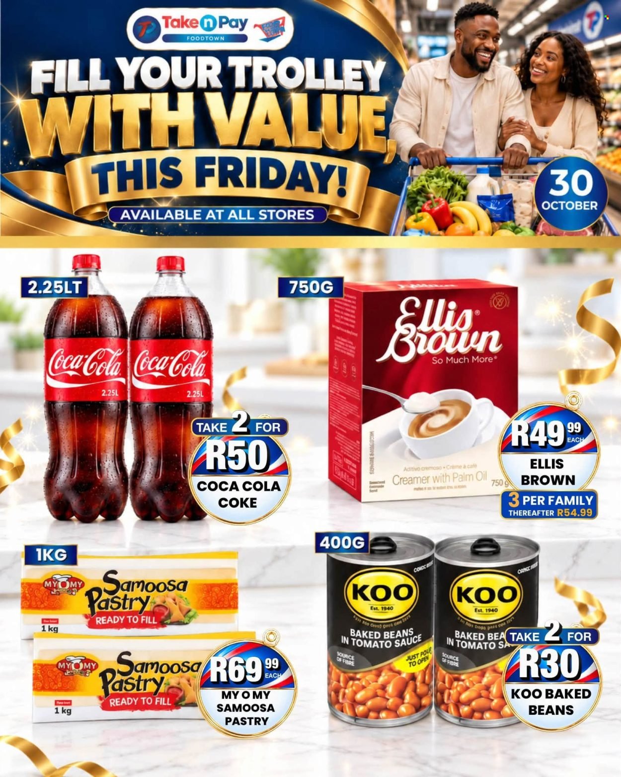TAKE N PAY specials - From Friday 30 Oct 2026