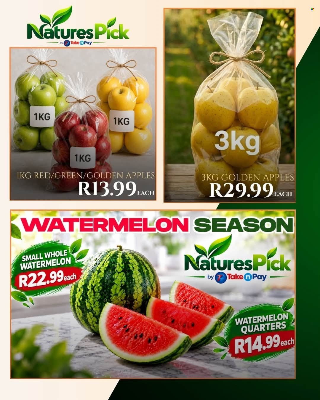 TAKE N PAY specials - From Friday 30 Oct 2026