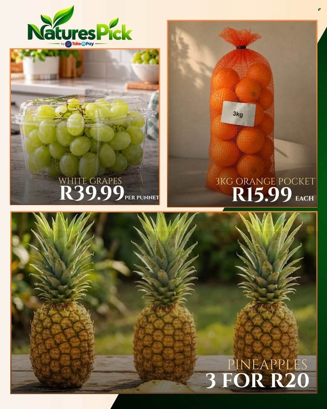 TAKE N PAY specials - From Friday 30 Oct 2026
