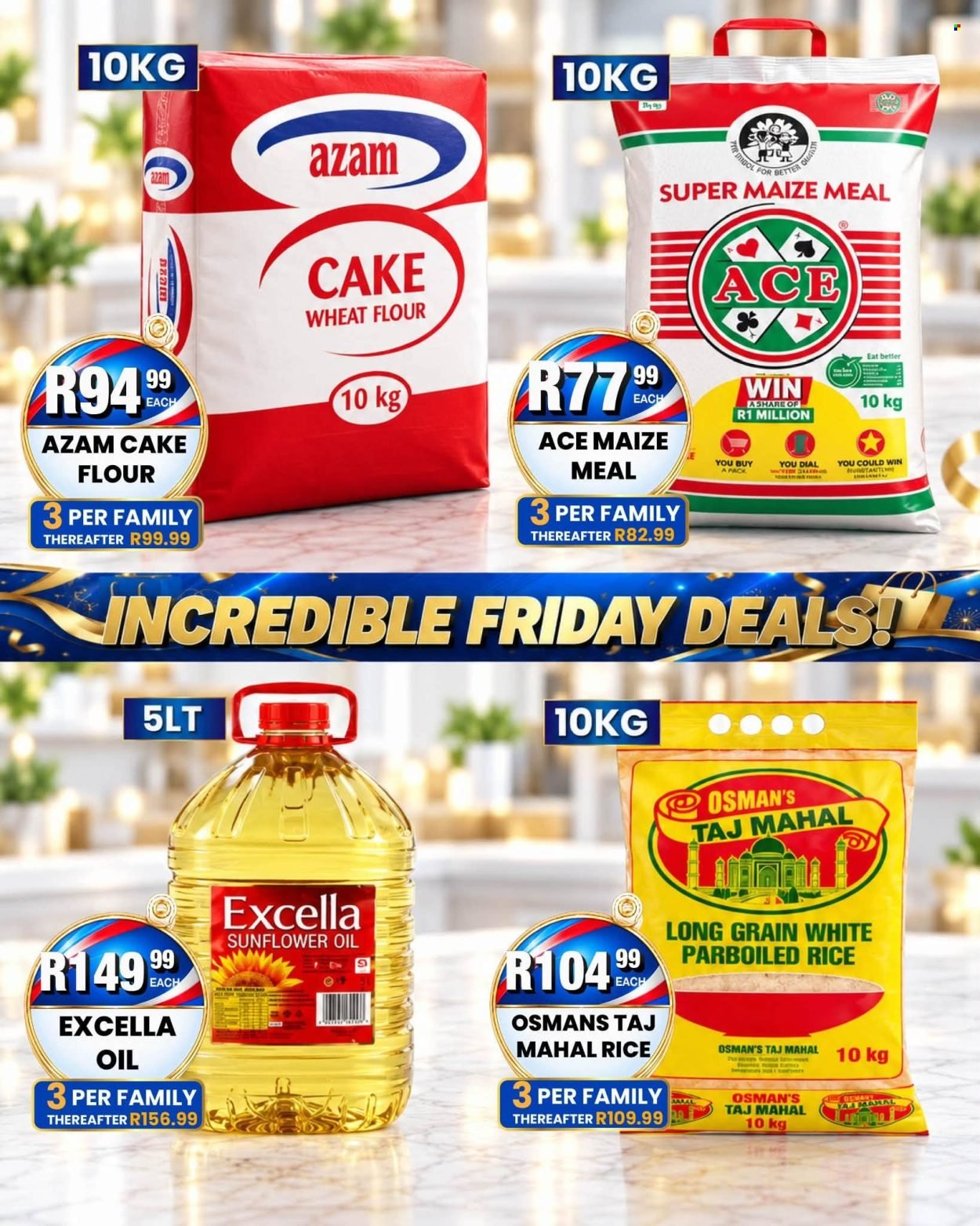 TAKE N PAY specials - From Friday 30 Oct 2026