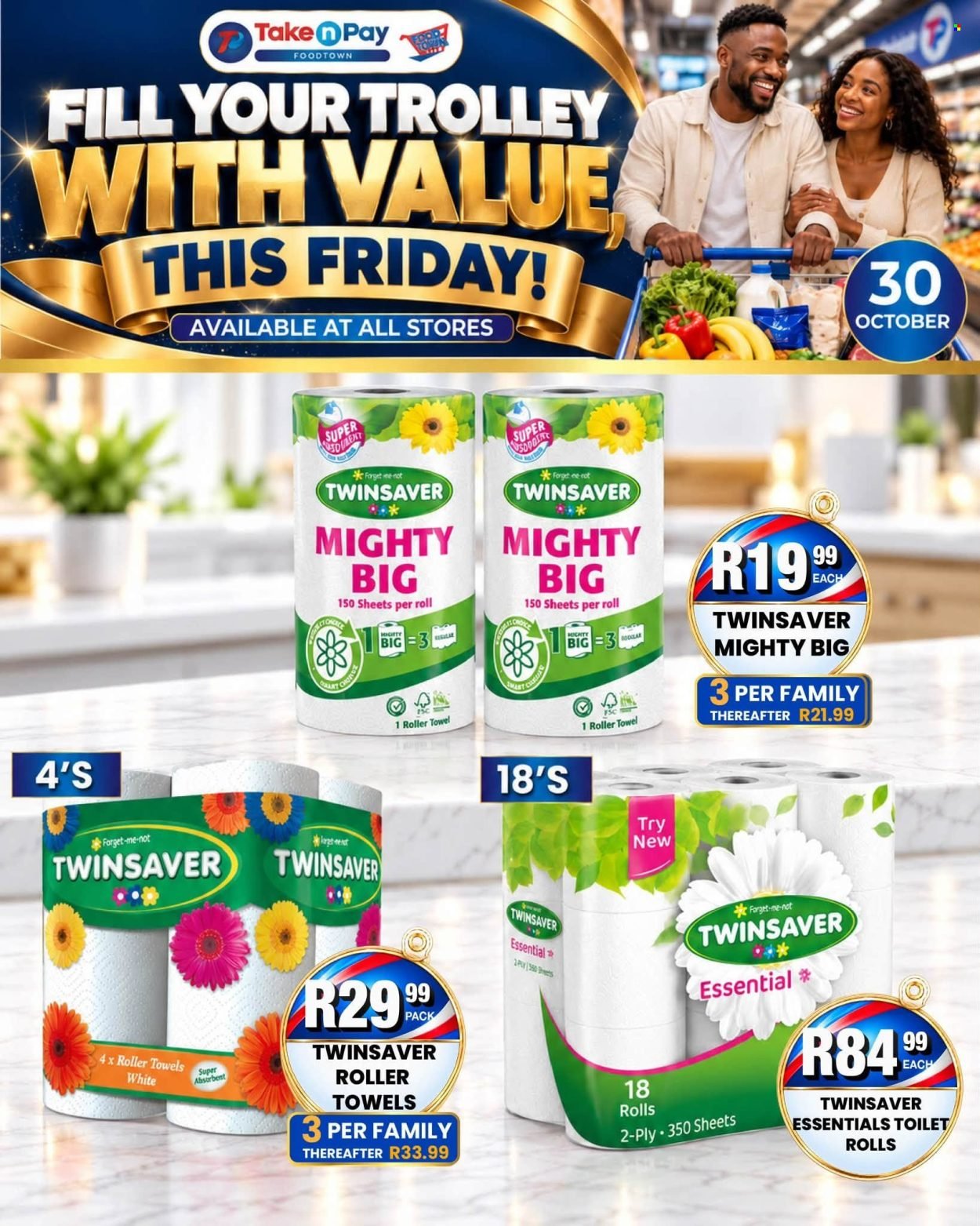 TAKE N PAY specials - From Friday 30 Oct 2026