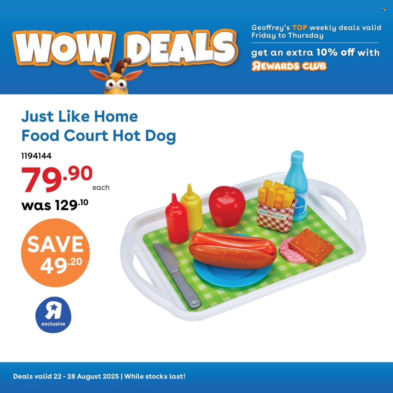 TOYS R US specials - From Friday 22 Aug 2025 (2025-08-22 - 2025-08-28) | 3