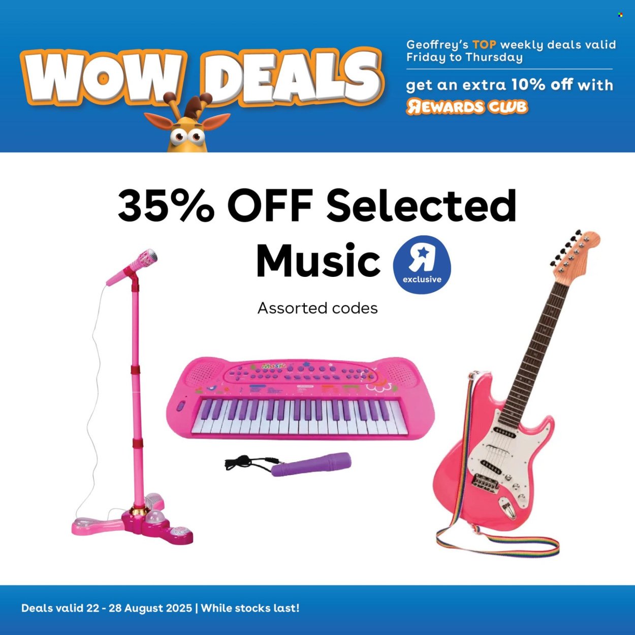 TOYS R US specials - From Friday 22 Aug 2025 (2025-08-22 - 2025-08-28) | 4