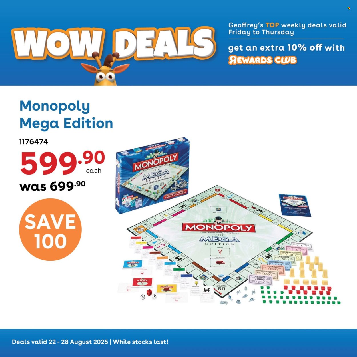 TOYS R US specials - From Friday 22 Aug 2025 (2025-08-22 - 2025-08-28) | 5
