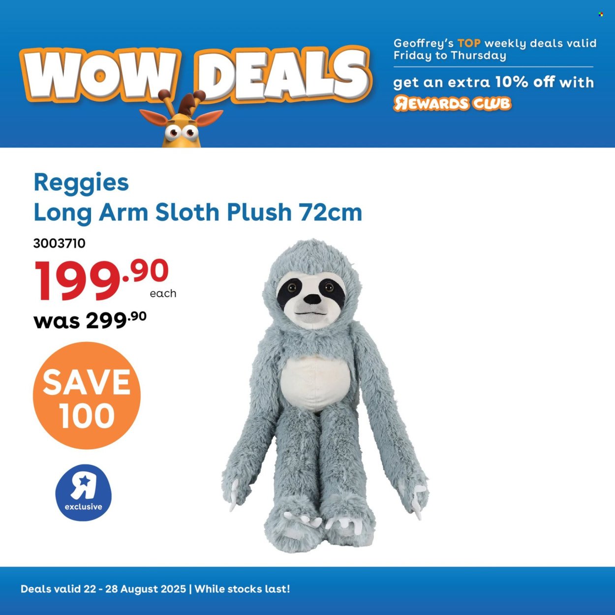 TOYS R US specials - From Friday 22 Aug 2025 (2025-08-22 - 2025-08-28) | 10