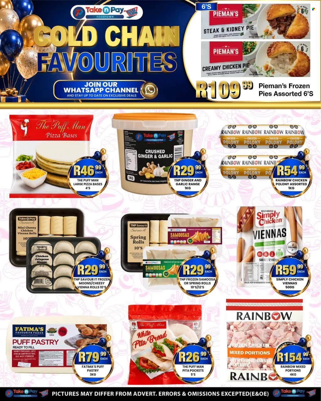 TAKE N PAY specials - From Monday 7 Sept 2026