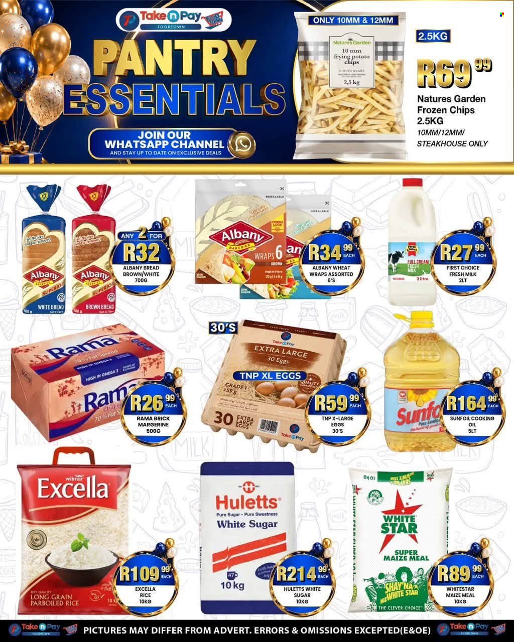 TAKE N PAY specials - From Monday 7 Sept 2026