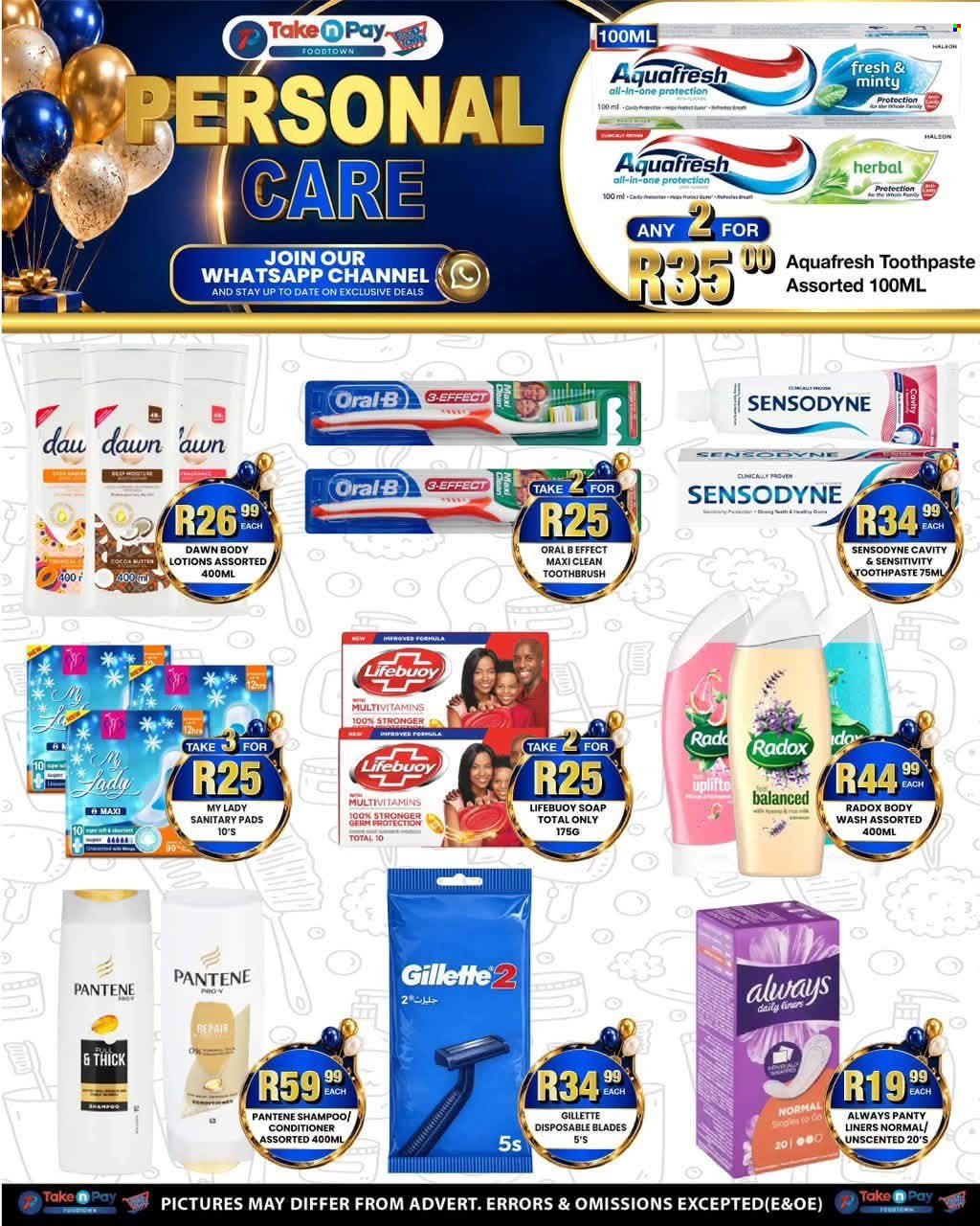 TAKE N PAY specials - From Monday 7 Sept 2026