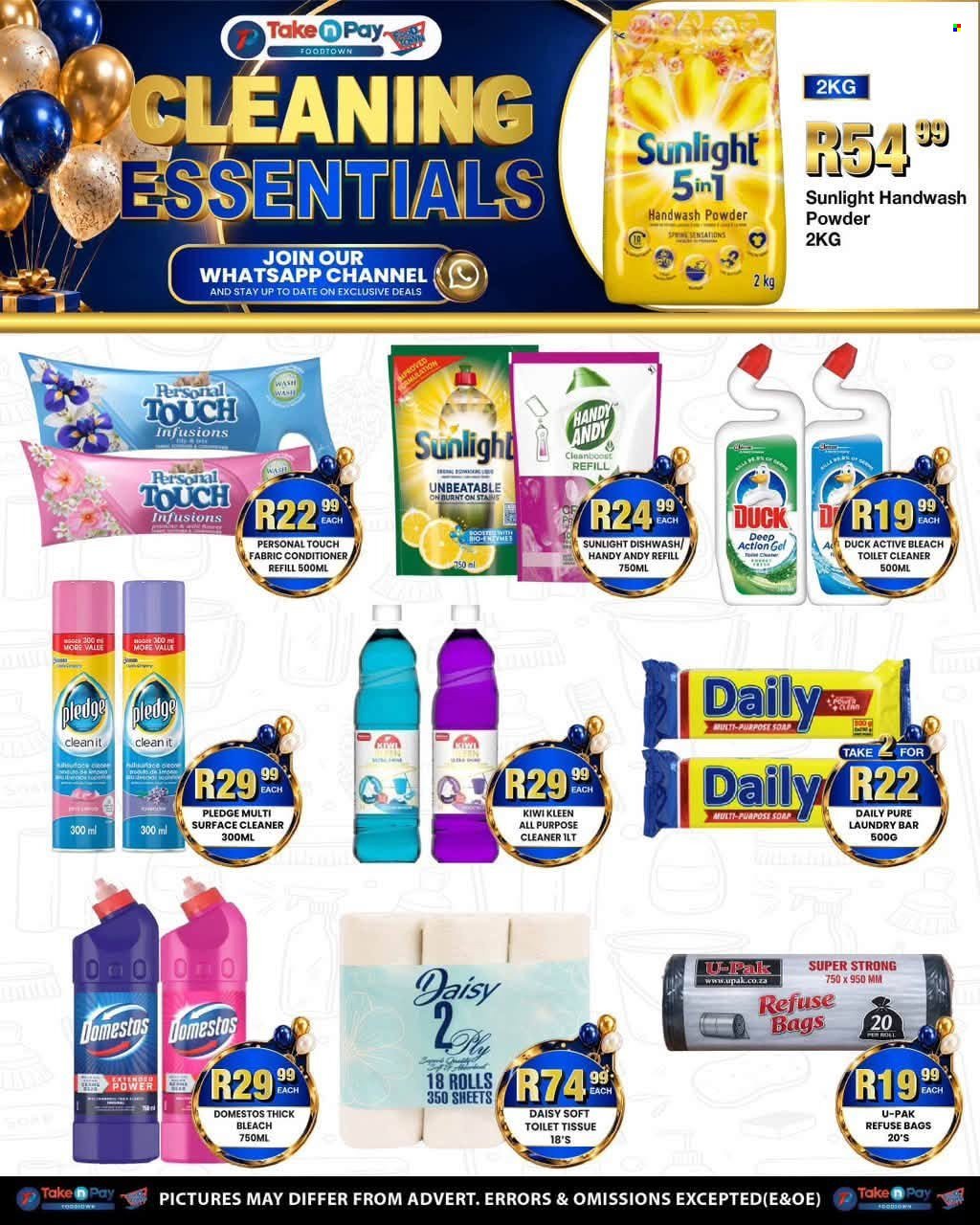 TAKE N PAY specials - From Monday 7 Sept 2026