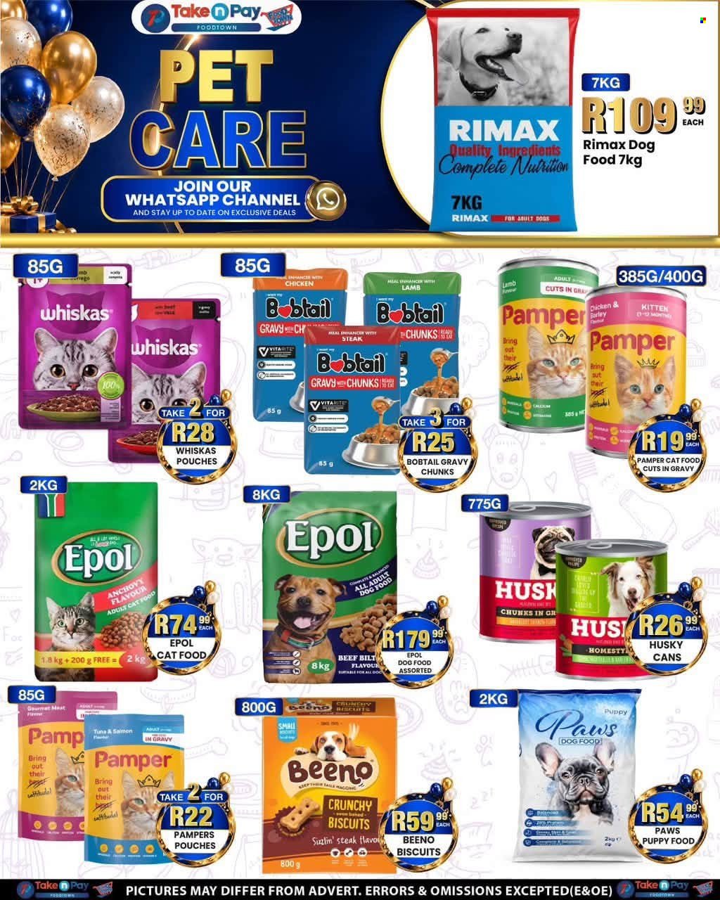 TAKE N PAY specials - From Monday 7 Sept 2026