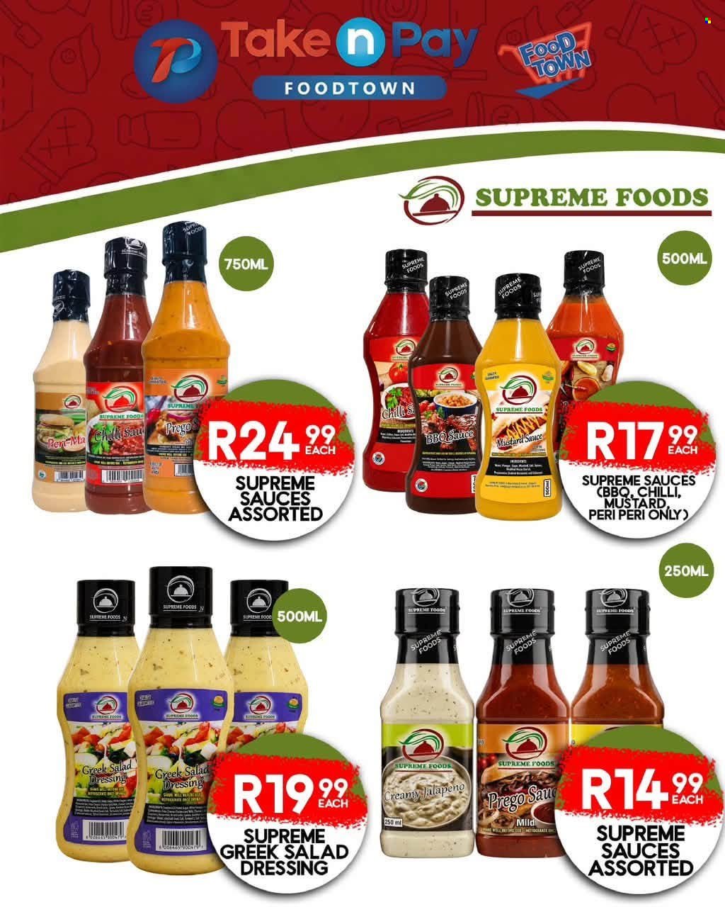 TAKE N PAY specials - From Monday 7 Sept 2026