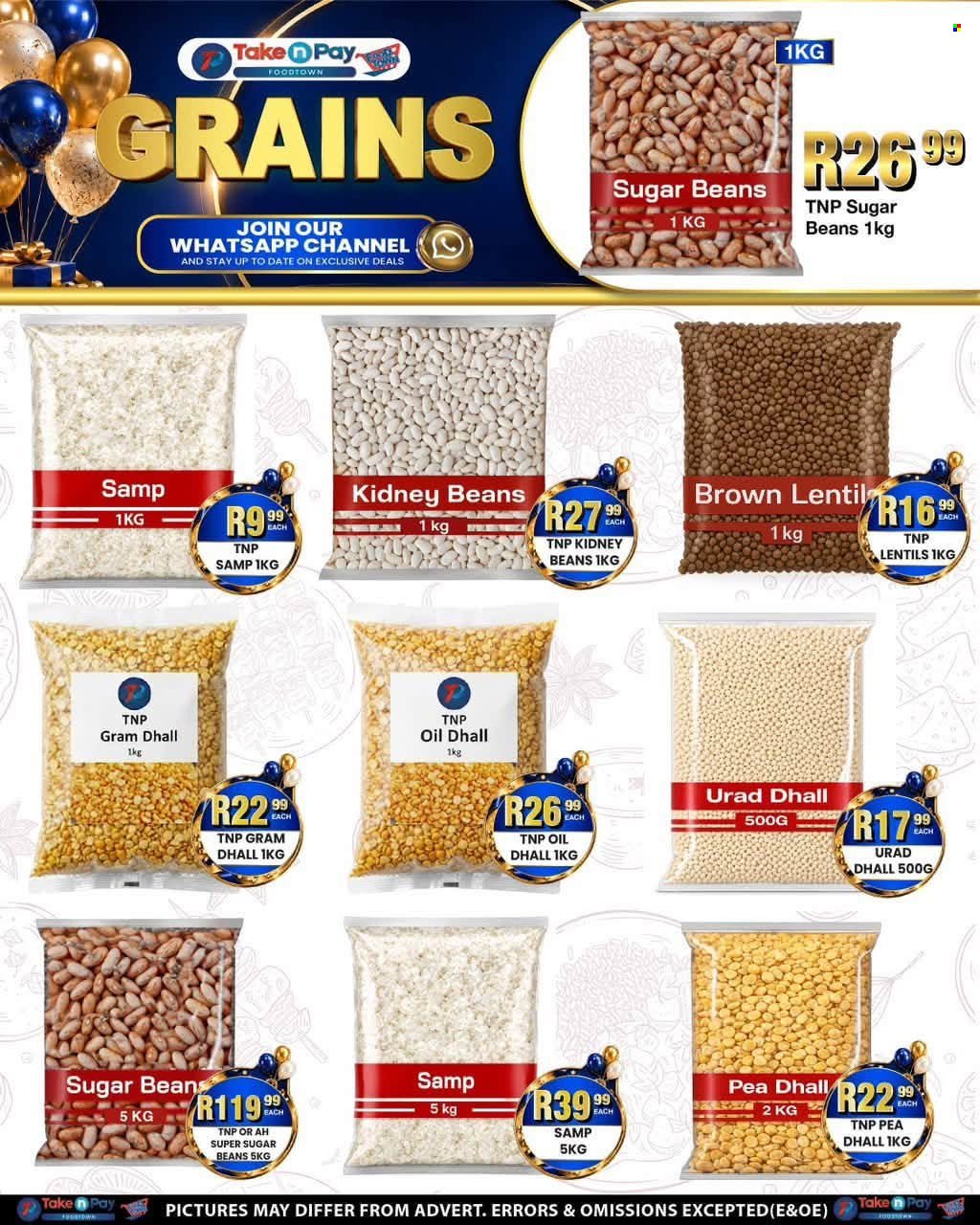 TAKE N PAY specials - From Monday 7 Sept 2026