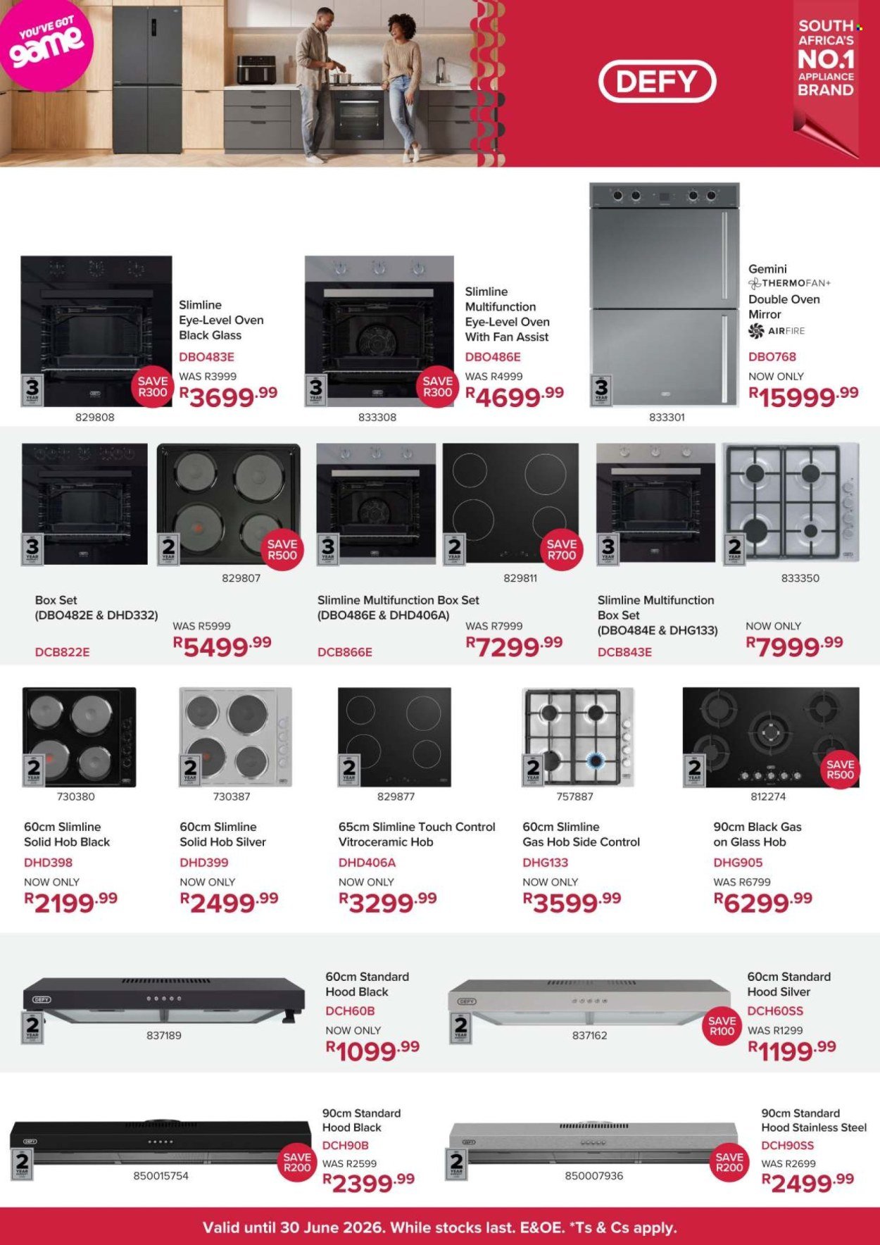 GAME specials - Defy