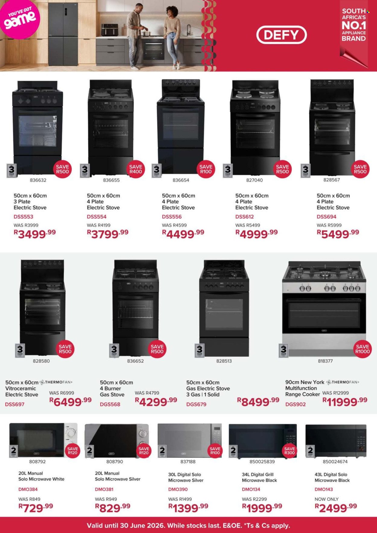 GAME specials - Defy