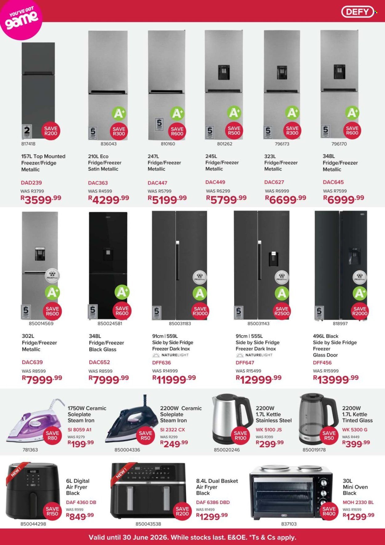 GAME specials - Defy