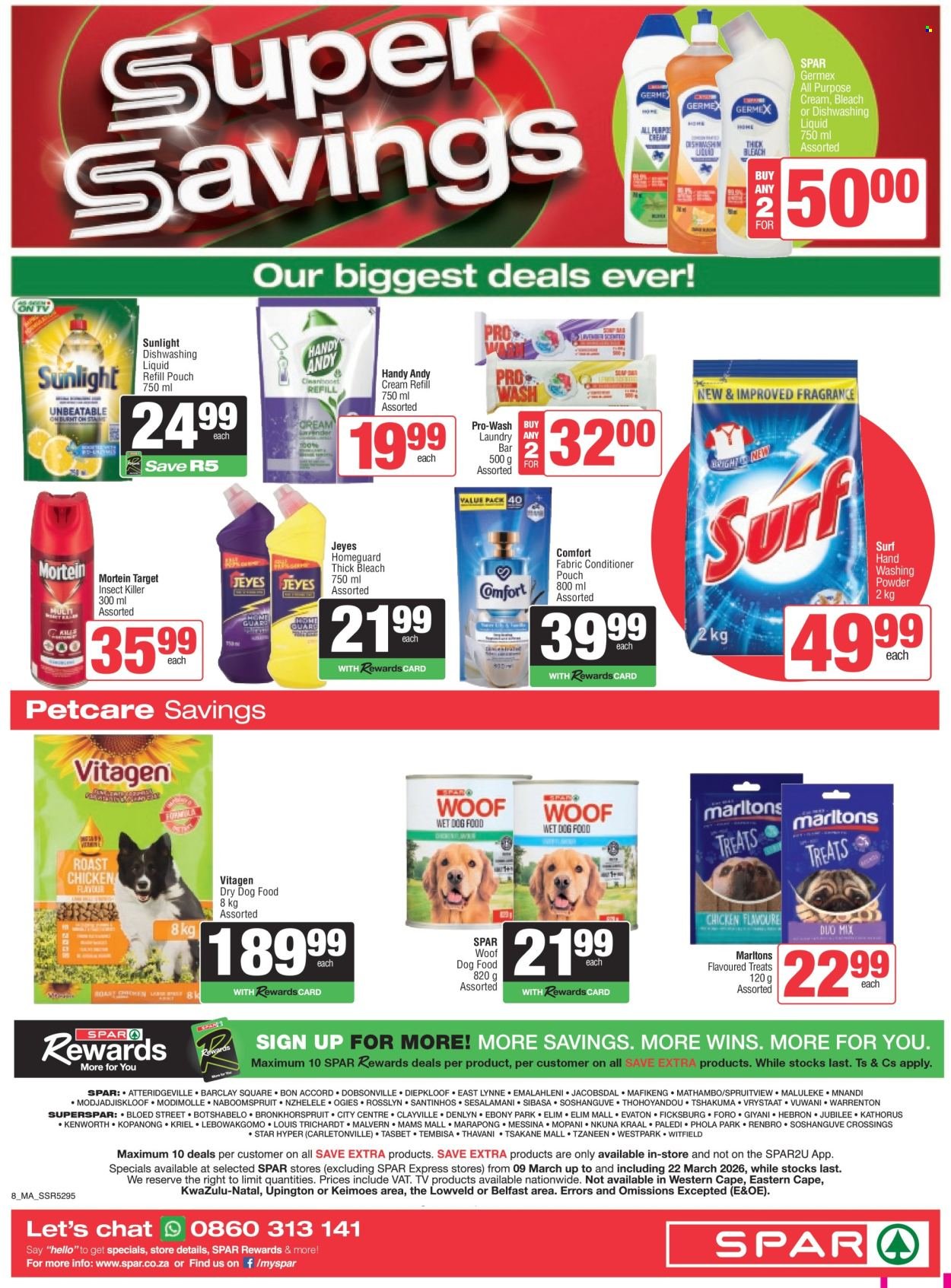 SPAR specials - Specials (2026-03-09 - 2026-03-22) | 8