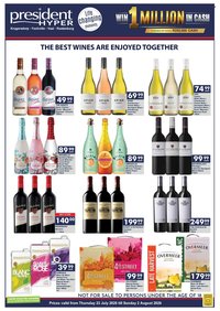 PRESIDENT HYPER specials - Cheers to Great Wine