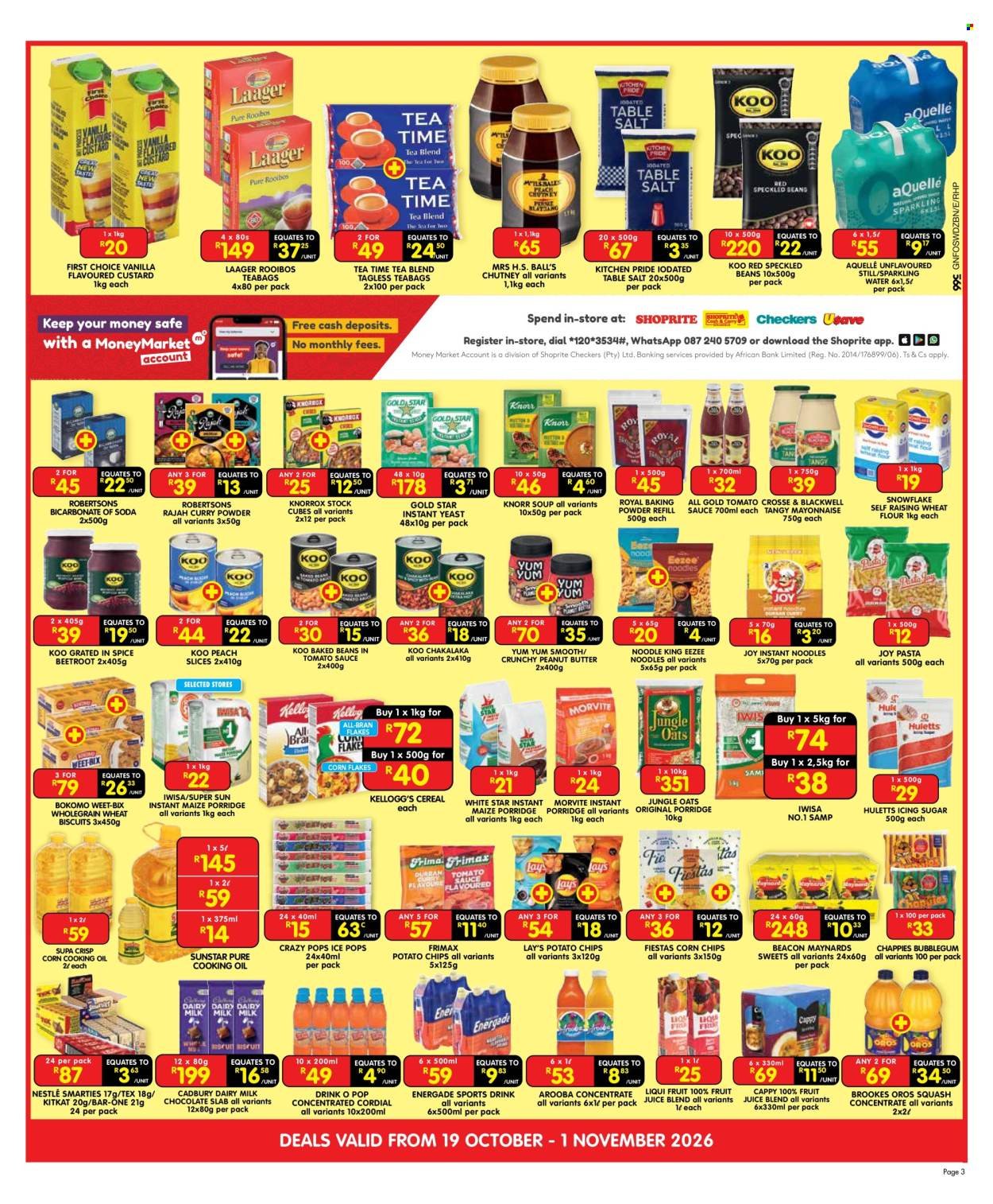 SHOPRITE specials - Cash & Carry Month End Bulk Savings Gauteng