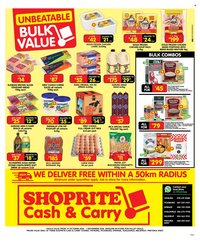 SHOPRITE specials - Cash & Carry Month End Bulk Savings Gauteng